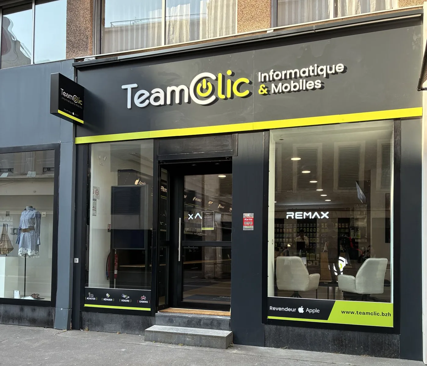 Boutique TeamClic de Amiens