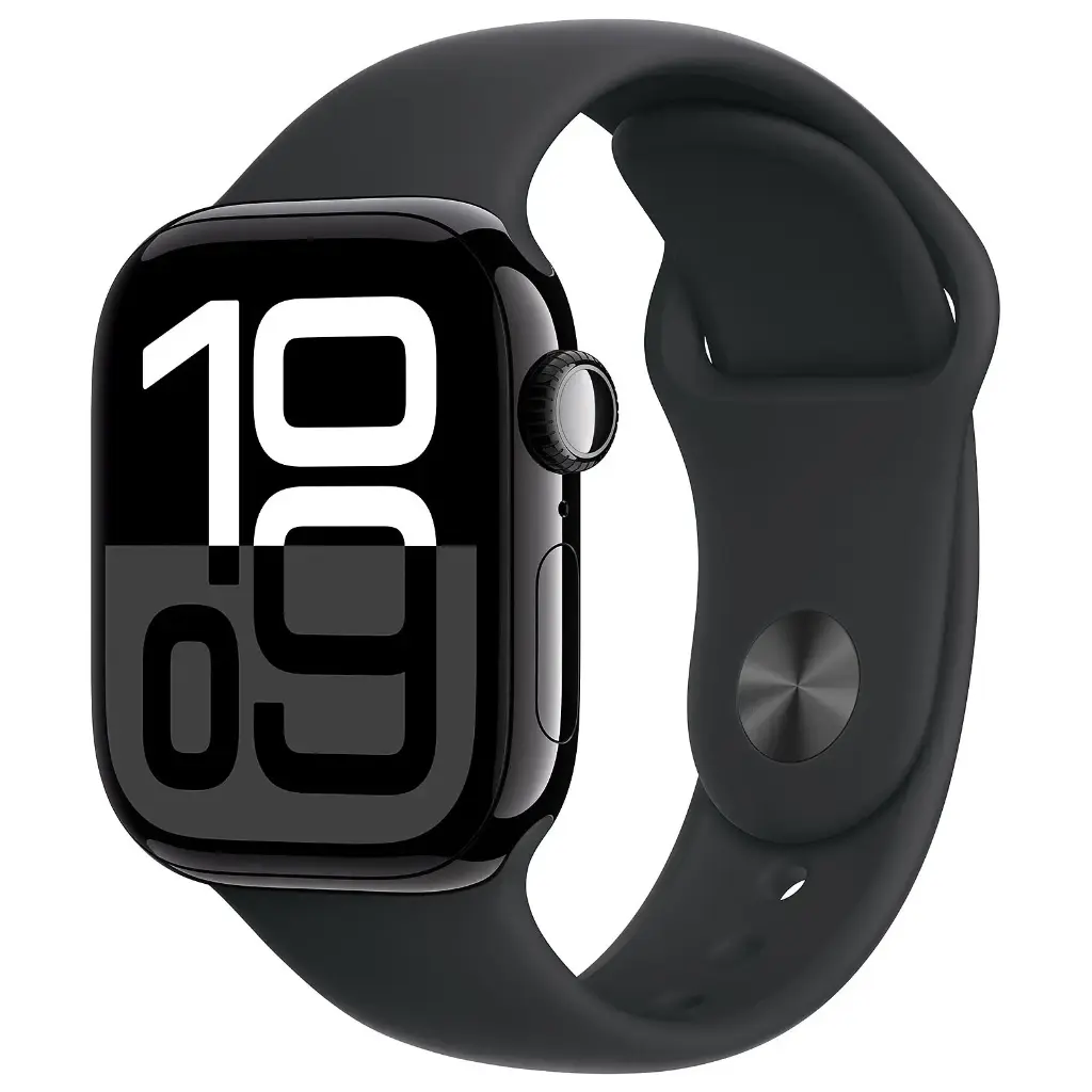 Apple Watch serie 10 (Noir, 42 mm, Oui, S/M)