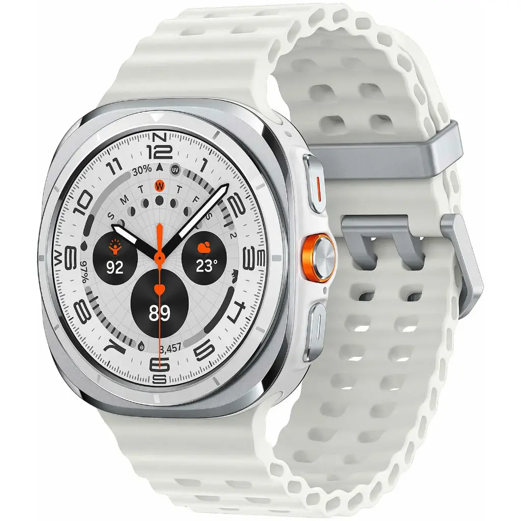 Samsung Galaxy Watch Ultra (Titane blanc)