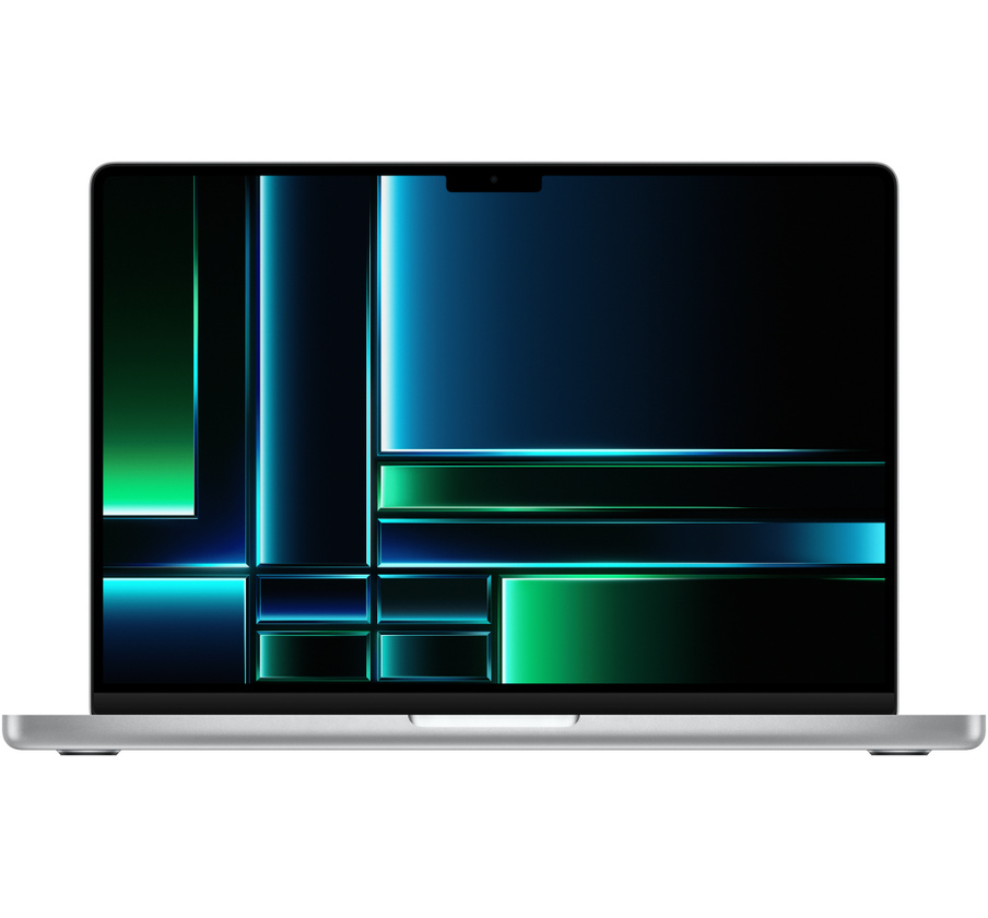 [MBP14-M2PRO-2023-512-AR-AP] Apple MacBook Pro 14" M2 Pro (2023) - 16 Go / 512 Go SSD - Argent - Très bon état reconditionné