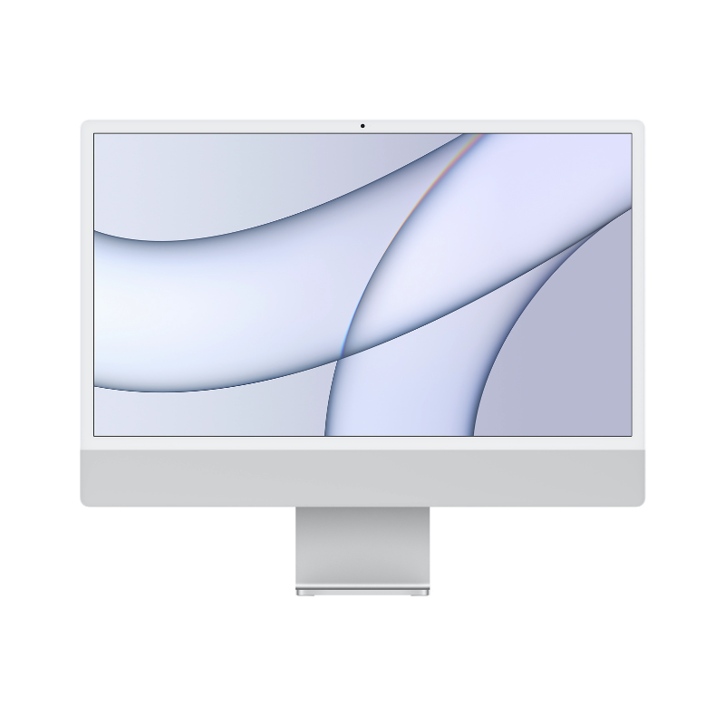 [IMAC24-M1-2021-256-AR-A+-TVA20] Apple iMac 24" 4,5K M1 (2021) - 8 Go / 256 Go SSD - Argent - Comme neuf reconditionné