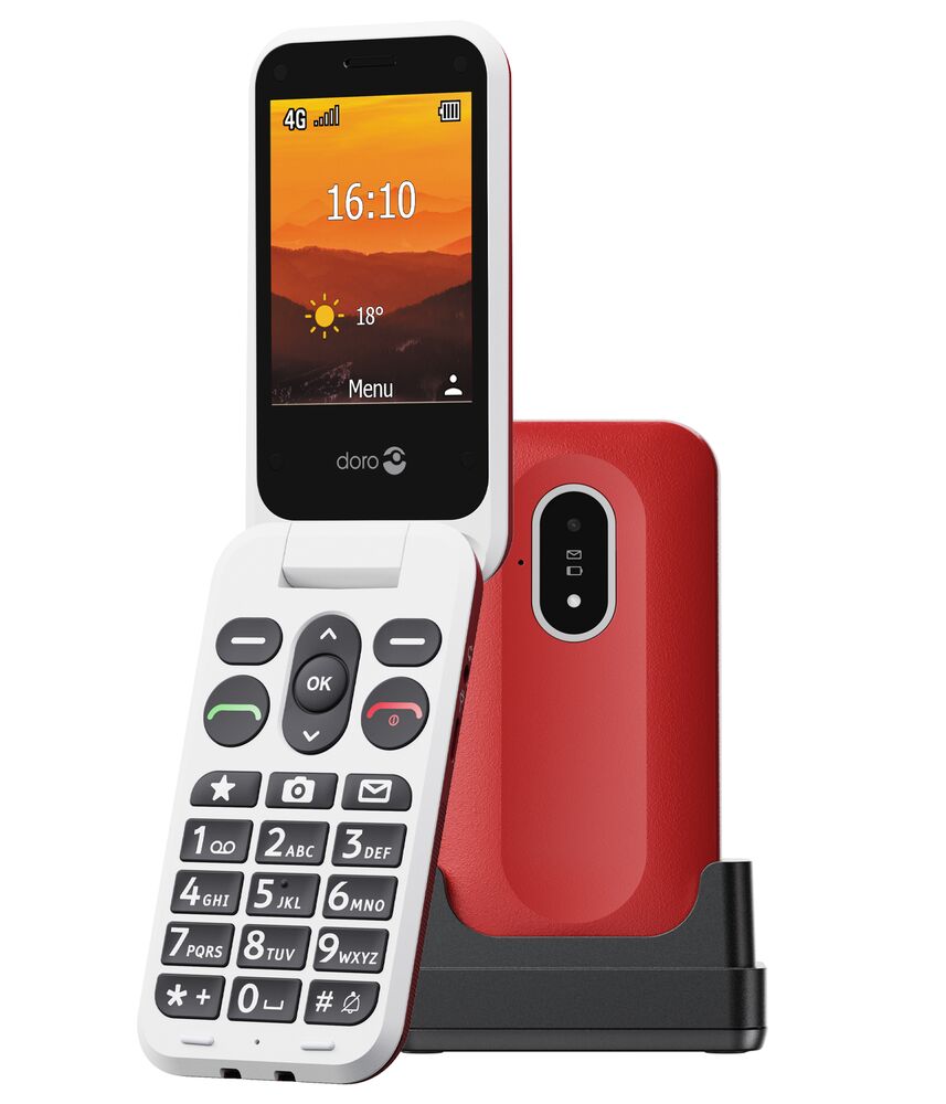 [DORO-LEVA-L20-RW] Doro Leva L20 Rouge/Blanc