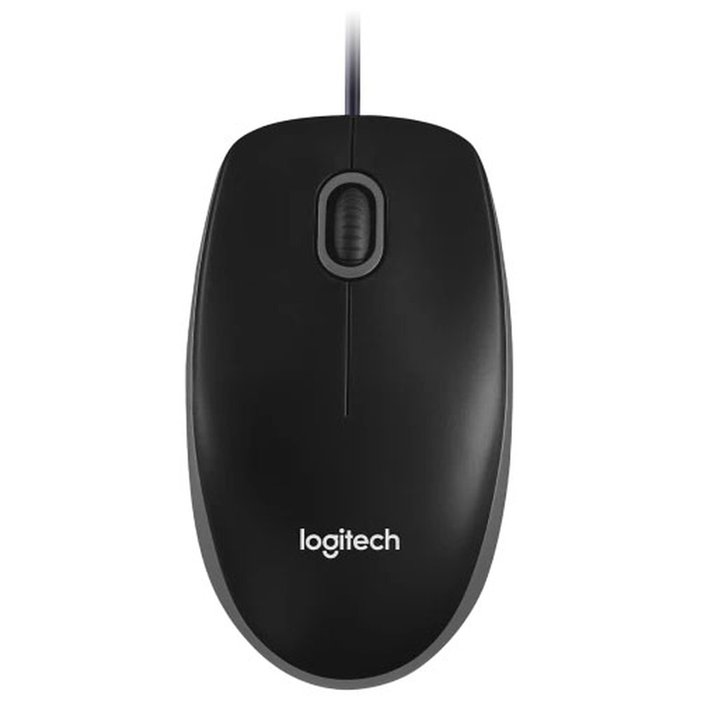 Souris filaire Logitech B100 Optical USB (Noir)